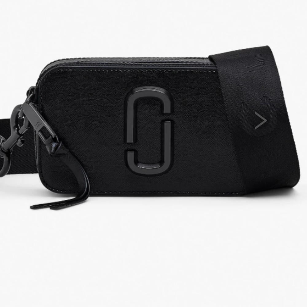 Marc Jacobs Black Crossbody Camera Bag